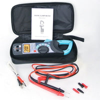 ILAU-1014 Digital Clamp Meter DC AC Audible Continuity Tester CE Marking Reading 1999 LCD Backlight - Instrulife
