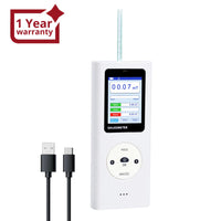 ILEM-506 Digital Gauss Meter / Tesla Meter - High Precision Portable Magnetic Field Detector 0~25k Gs (0~2500 mT) Range for Magnet Testing, Motors & Industrial Applications HD Colored Display with Hall Sensor - Instrulife