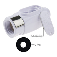 ILSH-36 Waterproof Digital Shower Thermometer w/ Alarm Alert Hot Cold CE Approved 0 ~ 69°C - Instrulife