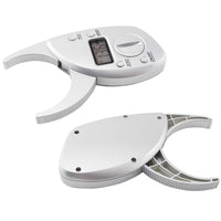 ILBC-117 Digital Body Fat Caliper Analyzer Measure mm inch LCD for Men / Women Healthy Pocket Weight Monitor - Instrulife