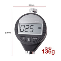 ILHT-36 Shore A Digital Hardness Meter Durometer 0~100HA, Rubber Tire with LCD Display Pocket Size Tester - Instrulife
