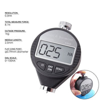 ILHT-36 Shore A Digital Hardness Meter Durometer 0~100HA, Rubber Tire with LCD Display Pocket Size Tester - Instrulife