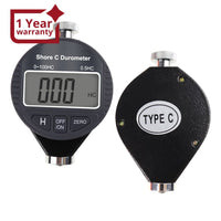 ILHT-560 Shore C Digital Hardness Meter Durometer 0~100HC, for Soft Rubber Testing, Foam, Sponges with LCD Display Pocket Size Tester - Instrulife
