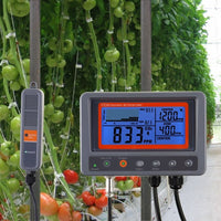 ILAQ-7530 Digital CO2 Carbon Dioxide IAQ Monitor Controller with Relay Function 4.5M Cable NDIR Sensing Probe for Green House Home, Office, Factory - Instrulife