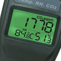 ILDA-77535_CD High Accuracy CO2, RH & Temp Real-Time Monitor Kit Set w/PC Software Recording Analyzer, Portable Indoor Air Quality Carbon Dioxide Meter Sensor, Temperature/Dew Point/Wet Bulb/Humidity - Instrulife