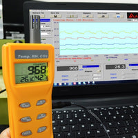 ILDA-57_CD Carbon Dioxide (CO2) RH & Temperature Real-Time Air Quality Monitor with PC Software Recording Analyzer - Instrulife