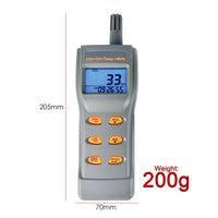 ILDA-767 6 in 1 Combo Multi-function CO2 & CO & Temperature, Humidity RH %, DP, WB, USB Data Logger with Software, Meter IAQ Tester - Instrulife