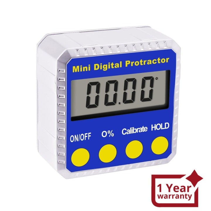 ILAF-38 Digital Bevel Box Inclinometer with Magnets & Always Upright Display Protractor Large LCD - Instrulife