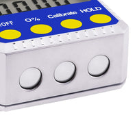 ILAF-38SS Digital Bevel Box Inclinometer with Spirit Level Angle Finder Protractor Always Upright Reading - Instrulife