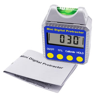 ILAF-38SS Digital Bevel Box Inclinometer with Spirit Level Angle Finder Protractor Always Upright Reading - Instrulife