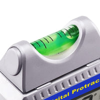 ILAF-38SS Digital Bevel Box Inclinometer with Spirit Level Angle Finder Protractor Always Upright Reading - Instrulife