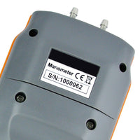 ILMA-817 Digital Differential Air Pressure Manometer 15.000psi Gauge High Accuracy Portable Meter HVAC Test Tool - Instrulife