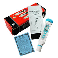 ILWQ-58 Digital Conductivity TDS Meter, ppm ppt uS mS °C/°F Pentype Water Quality Tester with ATC - Instrulife