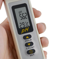 ILWQ-150 Waterproof Digital pH Meter Tester Thermometer °C °F Replaceable Electrode Pentype Design - Instrulife