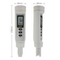 ILWQ-150 Waterproof Digital pH Meter Tester Thermometer °C °F Replaceable Electrode Pentype Design - Instrulife