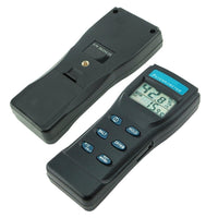 ILTH-824 Digital Temperature Humidity RH Meter Gauge Monitor, Professional Thermo-Hygrometer Psychrometer with Dew Point / Wet Bulb Temperature, Hard Case, Replaceable Probe - Instrulife