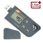 ILDA-204 Digital Waterproof USB Datalogger Humidity Temperature and Pressure Barometric Data Logger gauge, generate PDF/Excel report LED indicator - Instrulife