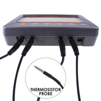 ILTH-299 Digital 4 Channels Thermometer NTC Thermistor Probe SD Card Logger with Relay Function Data Logging Big LCD Display - Instrulife