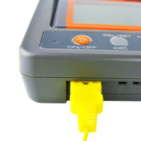 ILTH-6 Digital 4 Channels K-type Thermocouple Thermometer SD Card Logger High / Low Alarm Big LCD Display - Instrulife