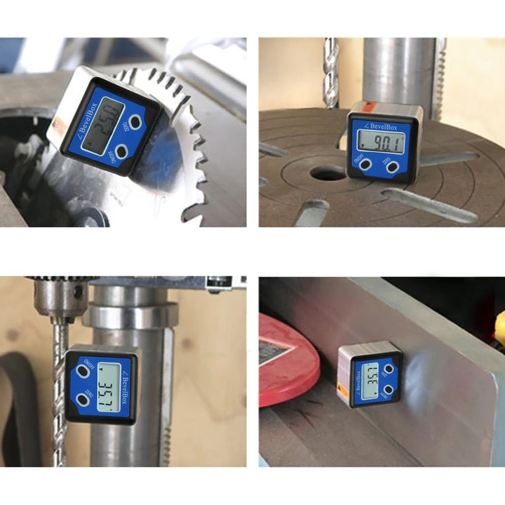 ILAF-7 Digital 360° (±180°) Bevel Box / Inclinometer with Magnets Protractor Angle Finder 0.1° Accuracy IP54 Rate - Instrulife