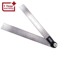 ILAF-40 Digital 2-in-1 Angle Finder Meter Protractor Ruler 360° 600mm CE marking Digital LCD Display - Instrulife