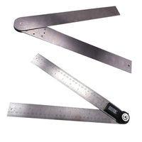 ILAF-40 Digital 2-in-1 Angle Finder Meter Protractor Ruler 360° 600mm CE marking Digital LCD Display - Instrulife