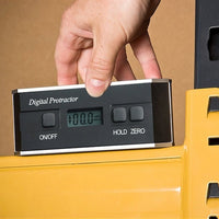 ILAF-700 Digital 360° Level Meter Angle Finder Protractor with Magnets / V-groove 0.1° Accuracy LCD Display - Instrulife