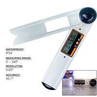 ILAF-8 Digital Angle Finder / Protractor Tool with Spirit Level 0 ~ 360° Measuring Range 0.1° Accuracy - Instrulife