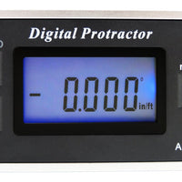 ILAF-9 Digital Protractor Angle Finder Level Inclinometer Magnetic V-Groove 0~360 with Backlight IP65 - Instrulife