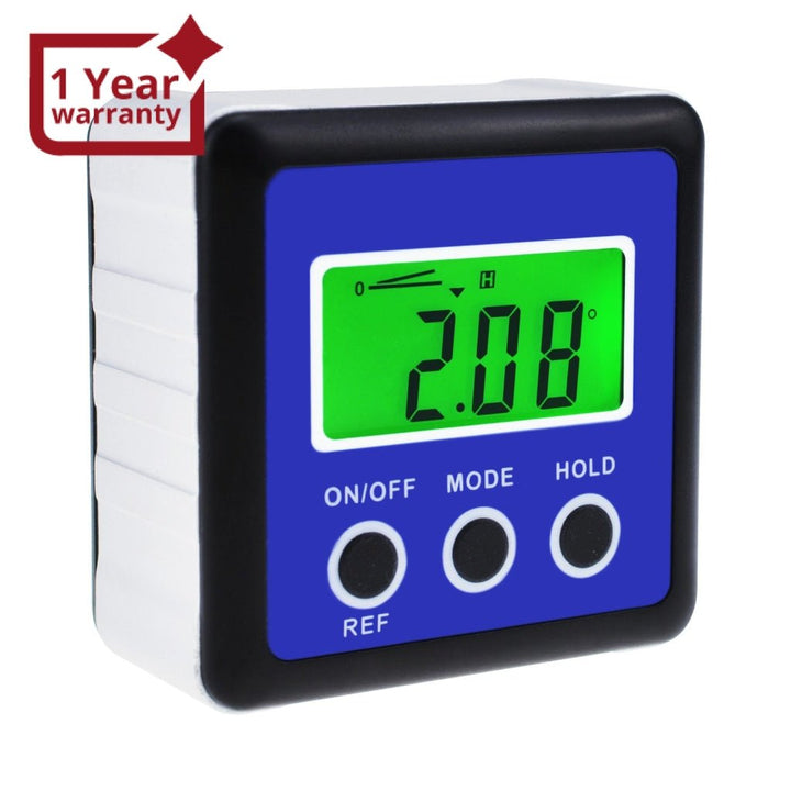 ILAF-201 Digital Protractor Angle Gauge Finder Bevel Box Inclinometer Level Meter Magnetic Base - Instrulife