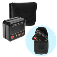 ILAF-320 Digital Angle Gauge Electronic Protractor with Magnetic Base V-Groove Highly Precise Level Box LED Technology Bright Display Sets Angle Measurement for Table Saw Carpentry etc - Instrulife