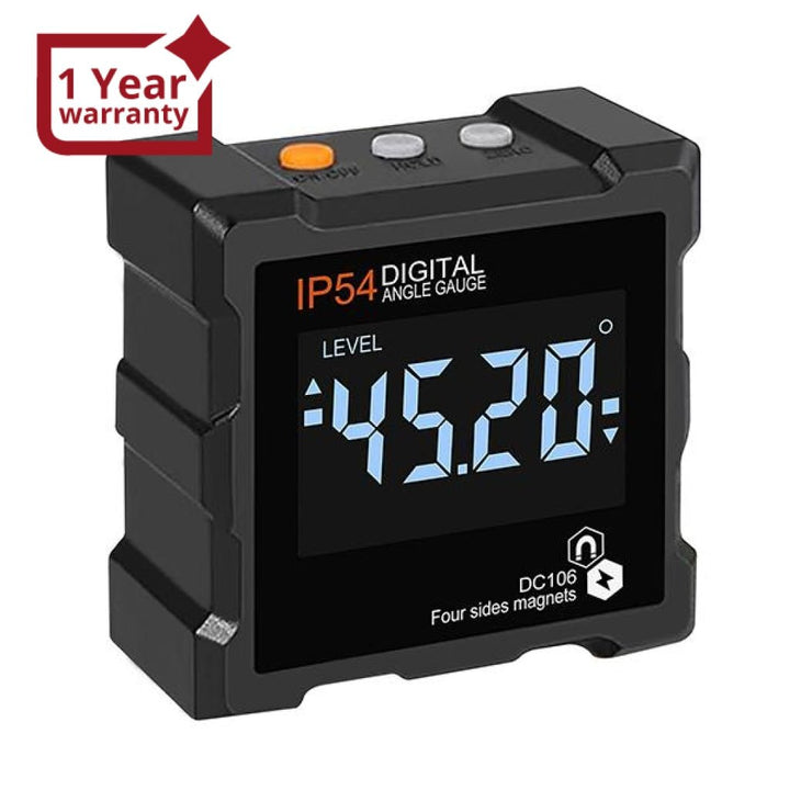 ILAF-325 Digital Level Box Angle Finder with 4 Magnetic Bases Inclinometer Large LCD Display Backlight EBTN IP54 Waterproof Level - Instrulife
