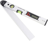 ILAF-326 Digital Angle Finder Protractor Meter 0-225° with Horizontal & Vertical Bubble Level, Backlit Display - Instrulife