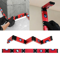 ILAF-364 Foldable Angle Finder Spirit Level Ruler 28-Inch Multi-Angle Measure with Magnet 180° Precise Angle Measurement Woodworking, Carpenters Fabricators Tool - Instrulife