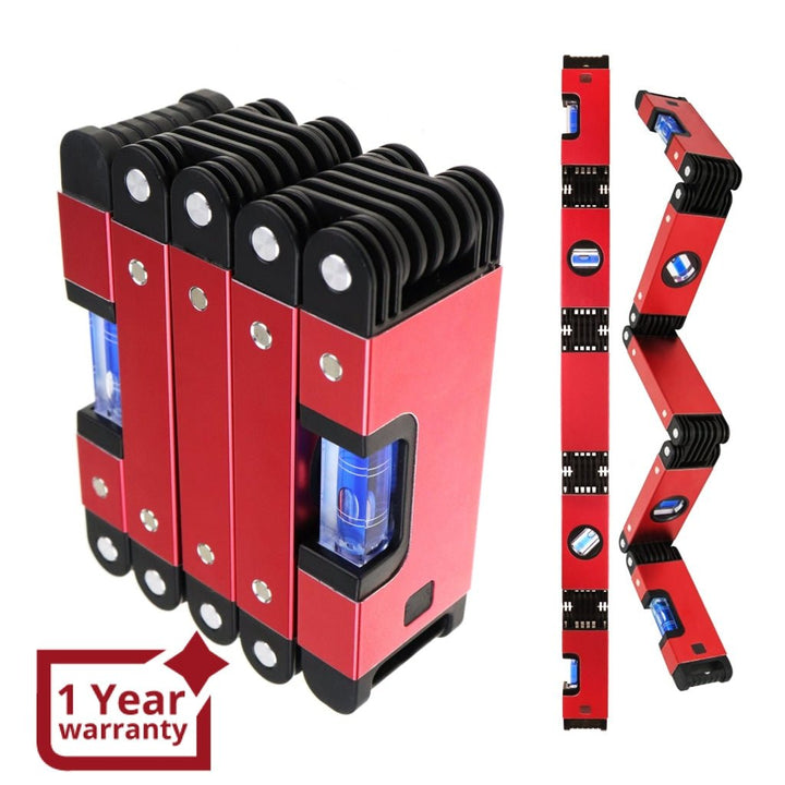 ILAF-364 Foldable Angle Finder Spirit Level Ruler 28-Inch Multi-Angle Measure with Magnet 180° Precise Angle Measurement Woodworking, Carpenters Fabricators Tool - Instrulife