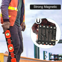 ILAF-365 Multi-function Foldable Level Angle Finder with 4 Bubble Levels 45°/90°/180° Ruler Magnets for Carpenters Woodworkers Fabricators - Instrulife