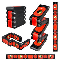 ILAF-365 Multi-function Foldable Level Angle Finder with 4 Bubble Levels 45°/90°/180° Ruler Magnets for Carpenters Woodworkers Fabricators - Instrulife