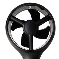 ILAN-704 2-in-1 Digital Thermo-Anemometer, Air Flow Wind Speed Meter, 5 parameters (m/s, km/h, ft/min, knots & mph) with Thermometer Temperature, 0~45m/s Velocity Bar Graph Surf & Backlight - Instrulife