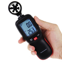ILAN-271 Digital Handheld Anemometer Wind Speed Meter Measure Temperature Air Velocity Wind Chill Gauge with Data Recording for Windsurfing Kite flying Sailing Surfing Fishing - Instrulife