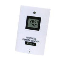 ILWS-106_2S Weather Station with 2 Wireless Sensors, with Time, Barometer Weather Forecast, Temperature, Humidity, Sunrise/ Sunset/ Moonrise/ Moonset, Date, Alarm & Snooze, Radio Controlled Clock RCC DST, 12/ 24-hour format, Indoor & Outdoor - Instrulife