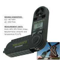 ILAN-705Pocket Thermo Anemometer Temperature Windchill Air Velocity Pocket Meter CE Marking - Instrulife