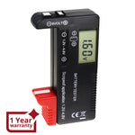 ILBT-376 Digital Battery Capacity Tester Volt Checker Load Analyzer Display Check AAA AA C D 9V 3.7V 1.5V Button Cell Household Batteries Universal Tester - Instrulife