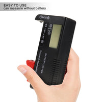 ILBT-376 Digital Battery Capacity Tester Volt Checker Load Analyzer Display Check AAA AA C D 9V 3.7V 1.5V Button Cell Household Batteries Universal Tester - Instrulife