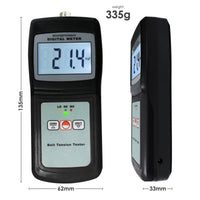 ILTT-2880 Digital Belt Tension Meter Gauge, 0~77 kg / 0~120 lb / 0~750 Newtons / 0~144 Seems, Tape Cable Wire Replacement Adjustment Maintenance, Automotive Motorcycle Manufacturing Industry - Instrulife