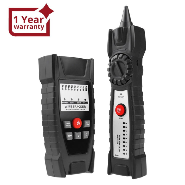 ILCT-349 Network Cable Tester Cable Tracer Wire Tracker Professional Networking Device with Earphone for Telephone, Internet,Network Cables - Instrulife