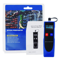 ILCT-740 OPM Optical Power Meter Digital Tester, -70 ~ 6dBm with 6 Optic Wave Length, Portable Fiber Optic Cable Tester with FC converter for FC/SC/ST - Instrulife