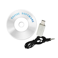 ILOP-121_B USB Cable RS232 CD Software with 3.5mm Diameter Jack - Instrulife