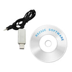 ILOP-121_S USB Cable RS232CD Software with 2.5mm Diameter Jack - Instrulife