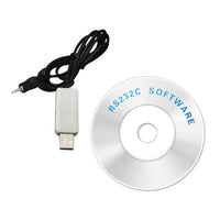 ILOP-121_S USB Cable RS232CD Software with 2.5mm Diameter Jack - Instrulife