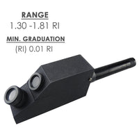 ILGR-757 1.30 ~ 1.81 RI Range Gemological Refractometer + Index oil Flashlight Polarizing Lens - Instrulife